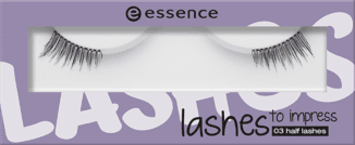 Essence Lashes To Impress umělé řasy 03 Half Lashes