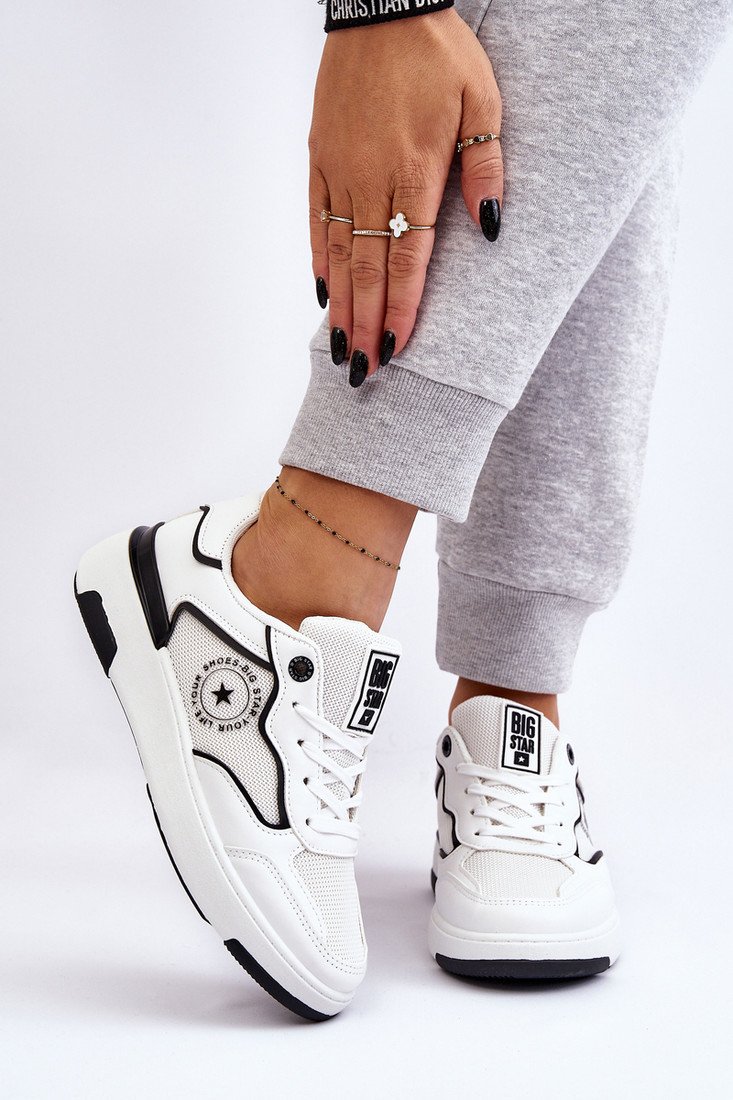 Dámská sportovní obuv Big Star LL274440 Černá a bílá