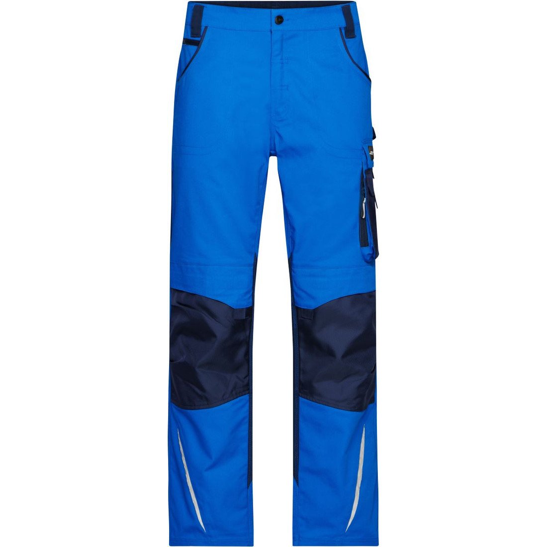 Kalhoty pracovní James & Nicholson 832 - modré-navy, 52