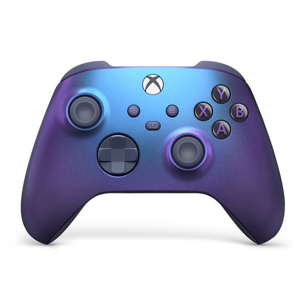 Microsoft Xbox Wireless Controller Stellar Shift, black and purple
