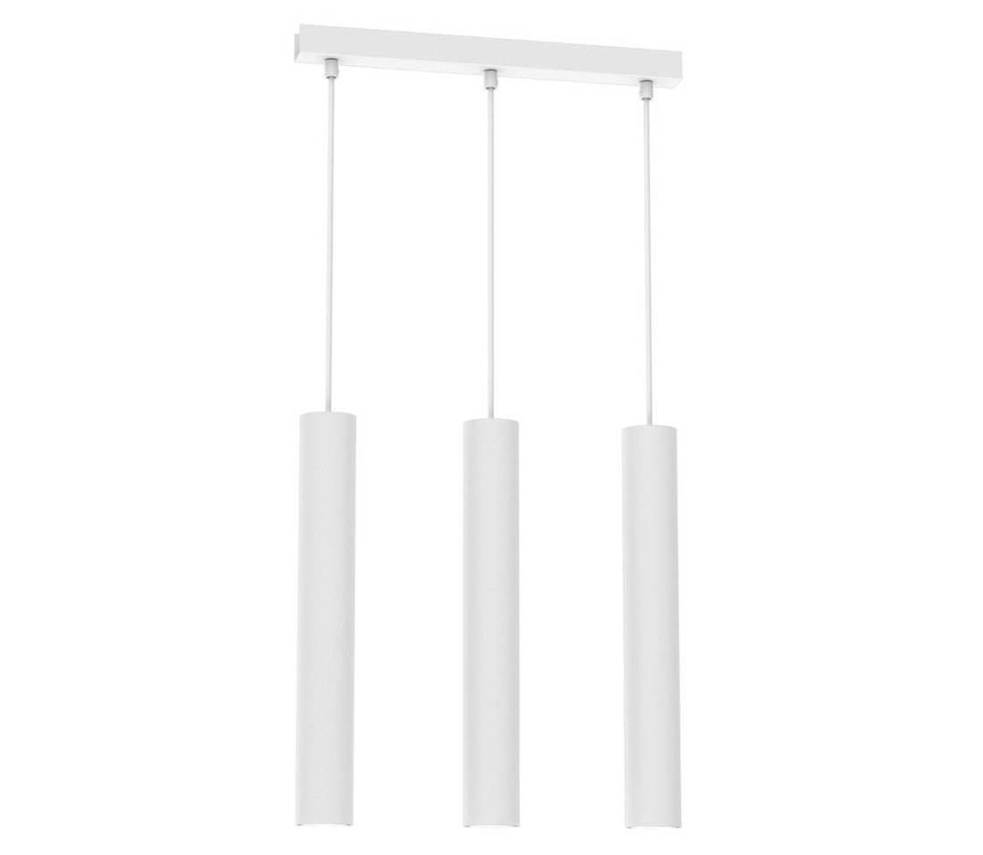 Lustr na lanku HUDSON 3xGU10/8W/230V bílá