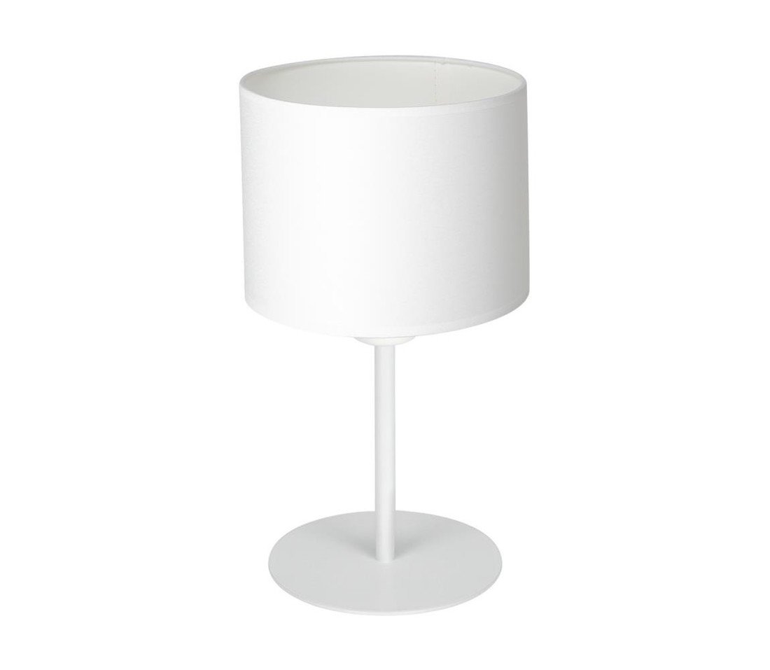 Stolní lampa ARDEN 1xE27/60W/230V pr. 18 cm bílá