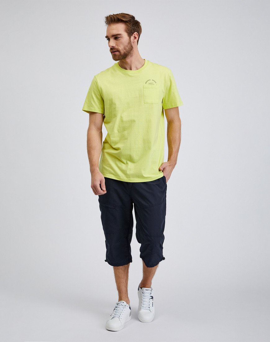 SAM 73 Pánské triko FENAKLID Žlutá S