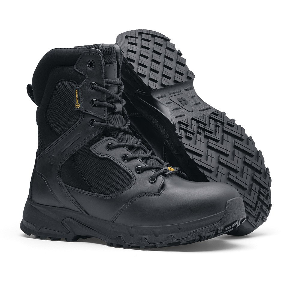 Taktické boty kožené SFC Defense High Tactical Boots - černé, 36
