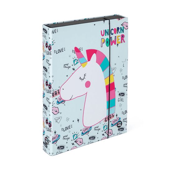 Karton P+P Box na sešity A4 Jumbo - Unicorn Iconic - 8-73023