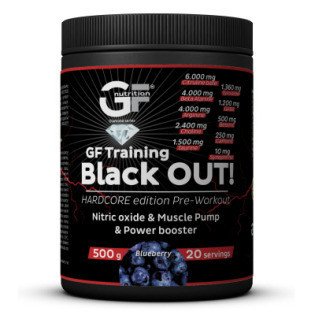 GF nutrition GF Training Black OUT - 500 g