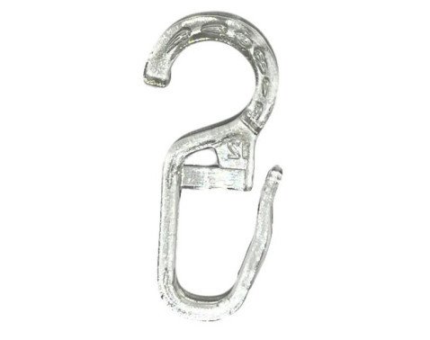 Háčky na garnýž (10 ks) Lugano, transparentní