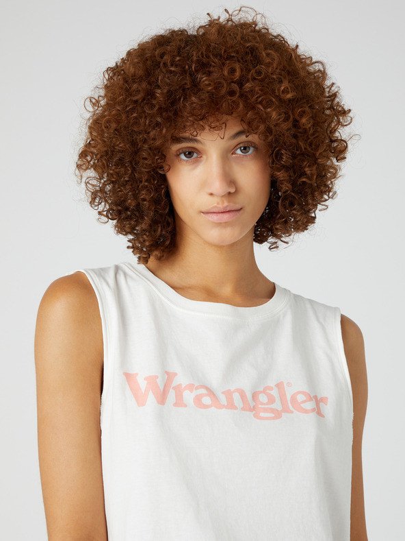 Wrangler Tílko Bílá