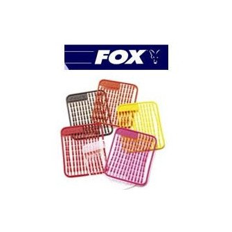 FOX - Zarážky mini boilies prop HNĚDÁ 154ks
