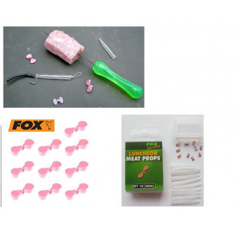 FOX - Úchyt pro měkké nástrahy Luncheon meat Props Small