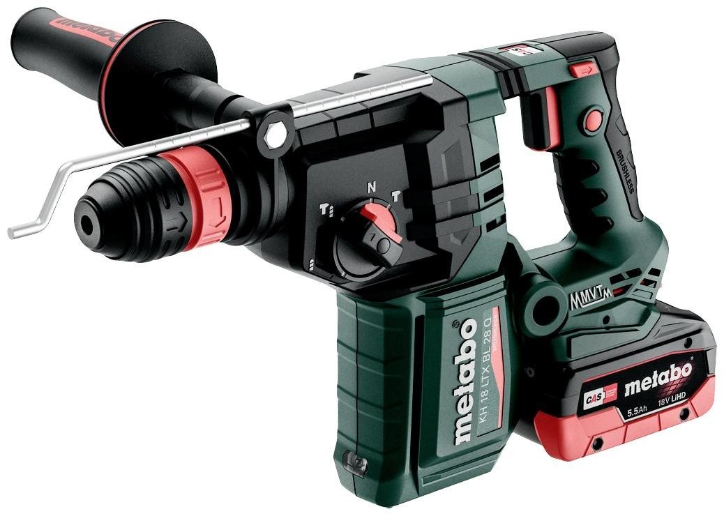 Metabo KH 18 LTX BL 28 Q SDS plus-aku kombinované kladivo 18 V 5.5 Ah