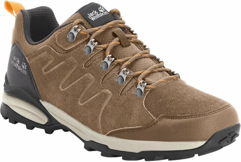 Jack Wolfskin Dámské outdoorové boty Refugio Texapore Low W Brown/Apricot 39