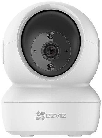 EZVIZ IP kamera H6C 2K+/ vnitřní/ Wi-Fi/ 4Mpix/ objektiv 4mm/ H.265/ IR přísvit až 10m/ bílá, CS-H6c-R100-8B4WF