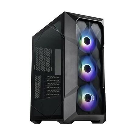 Cooler Master case MasterBox TD500 MESH V2, ATX, bez zdroje, průhledná bočnice, černá, TD500V2-KGNN-S00