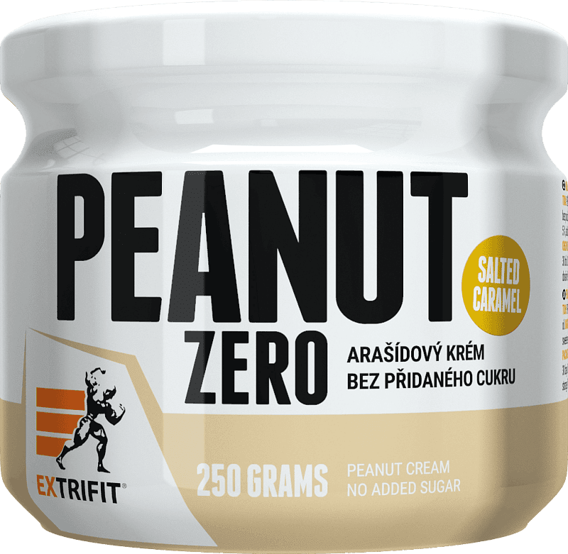 Extrifit Peanut Zero slaný karamel 250 g