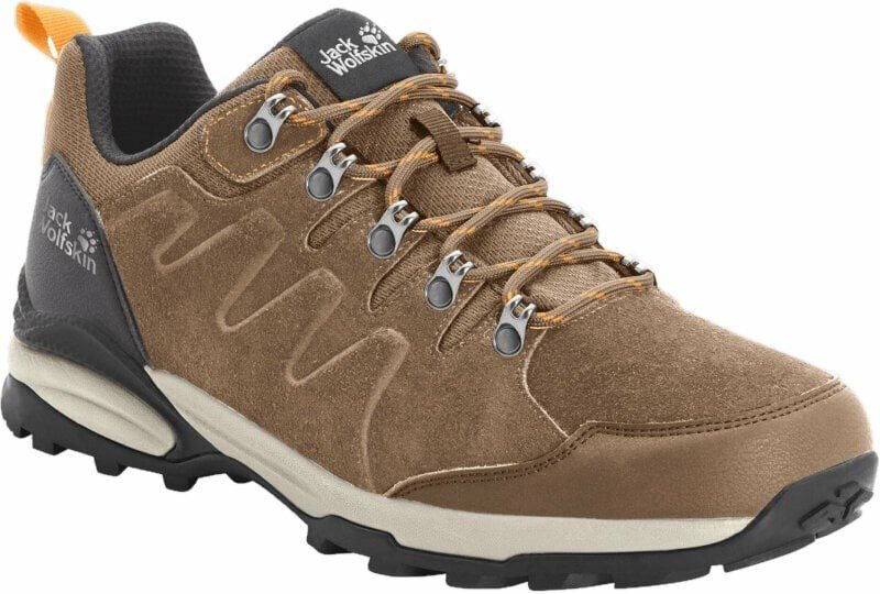 Jack Wolfskin Dámské outdoorové boty Refugio Texapore Low W Brown/Apricot 39,5