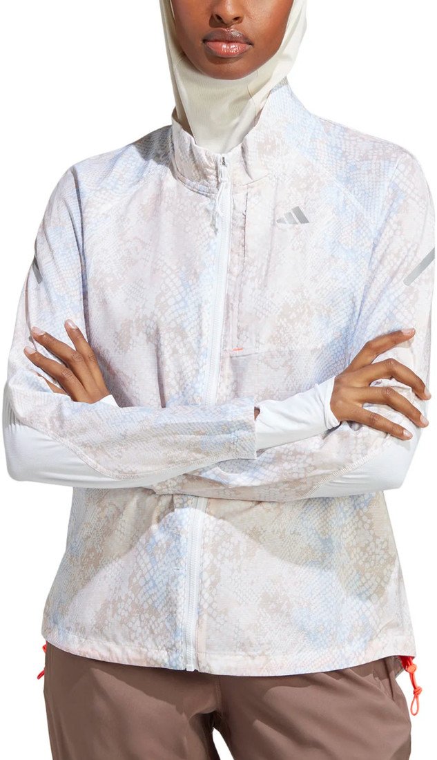 Bunda s kapucí adidas FAST JKT AOP