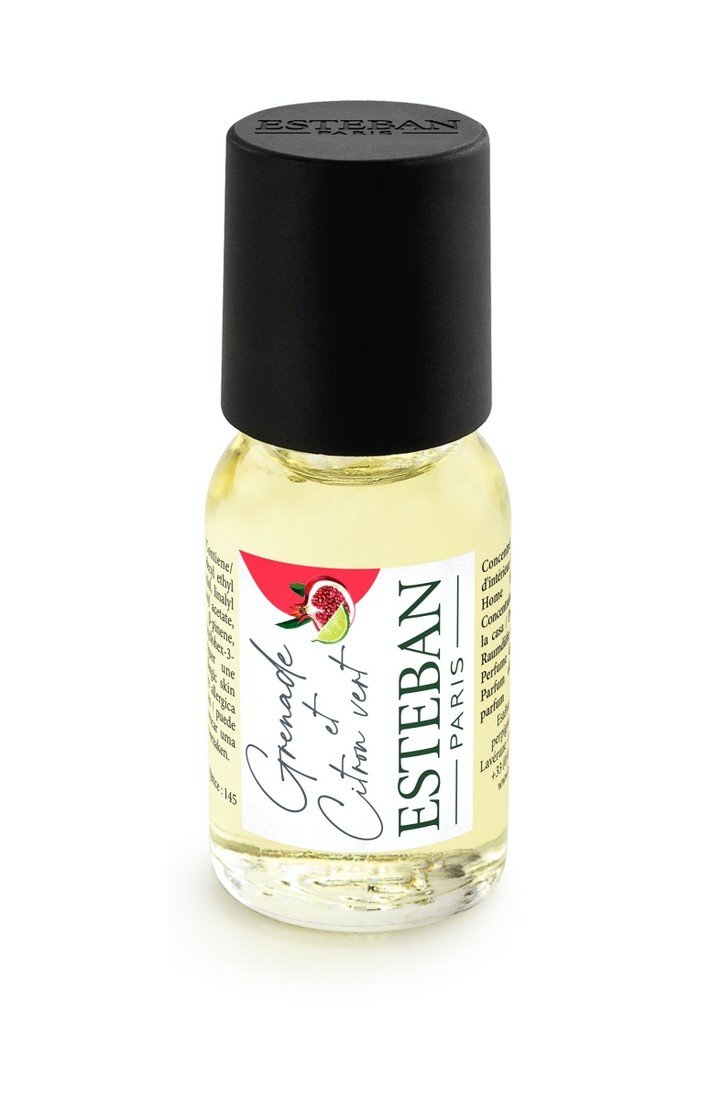 Esteban Paris Parfums  ESTEBAN - VODOU ŘEDITELNÁ VŮNĚ 15 ML - NATURE - pomegranate and lime 15 ml