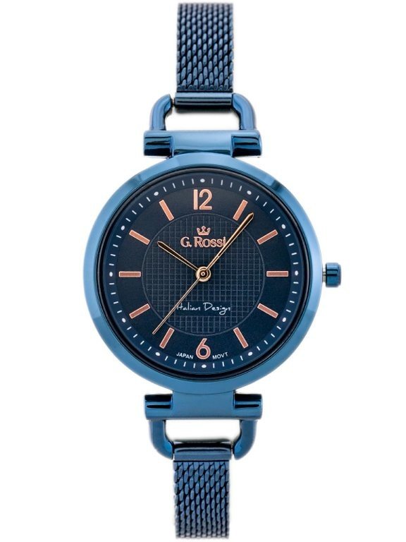 G. Rossi Dámské hodinky Vidoya s krabičkou modrá tmavá univerzální