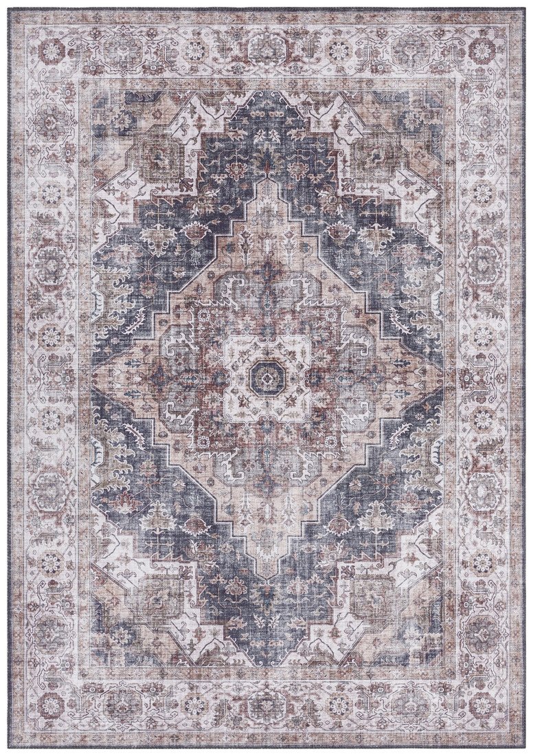 Nouristan - Hanse Home koberce Kusový koberec Asmar 104016 Putty/Grey - 80x150 cm Vícebarevná