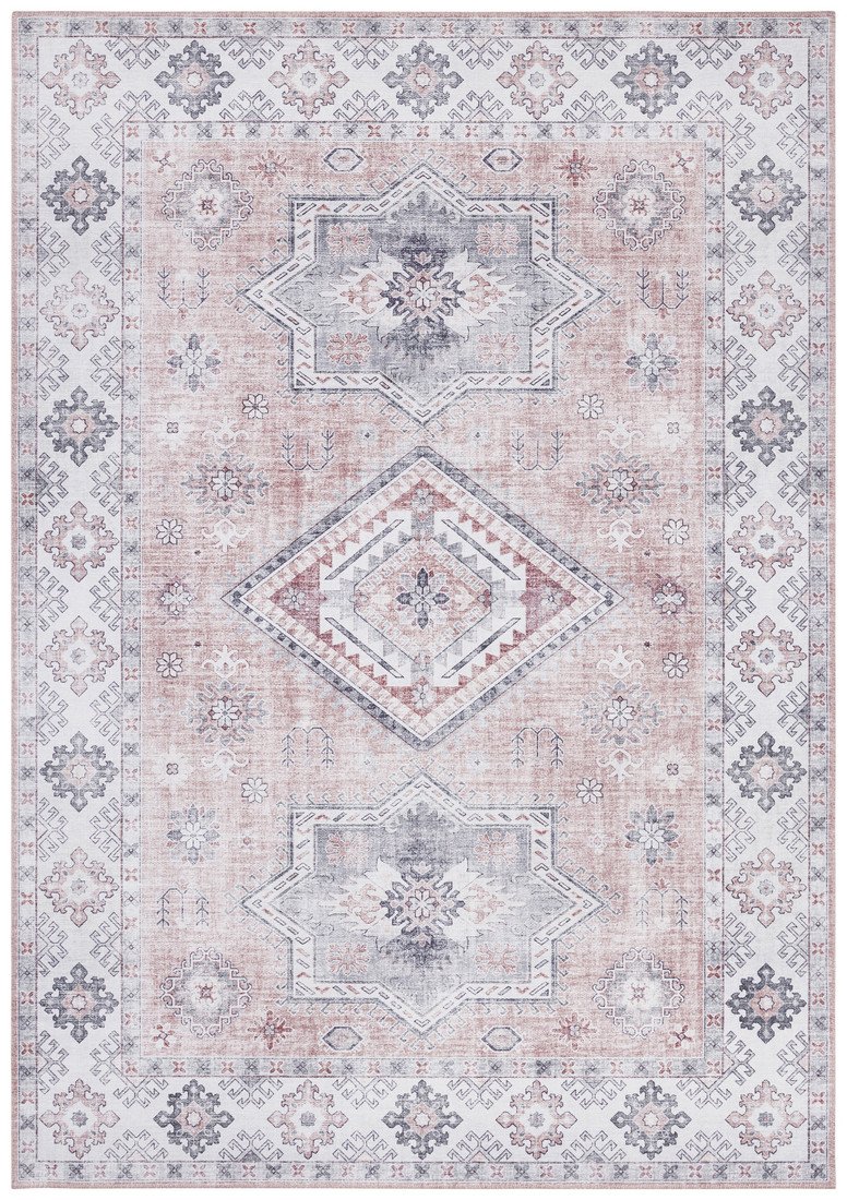 Nouristan - Hanse Home koberce Kusový koberec Asmar 104009 Old/Pink - 80x150 cm Růžová