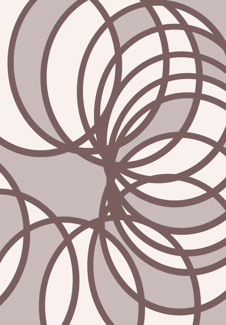GDmats koberce Designový kusový koberec Anemone od Jindřicha Lípy - 120x170 cm Béžová