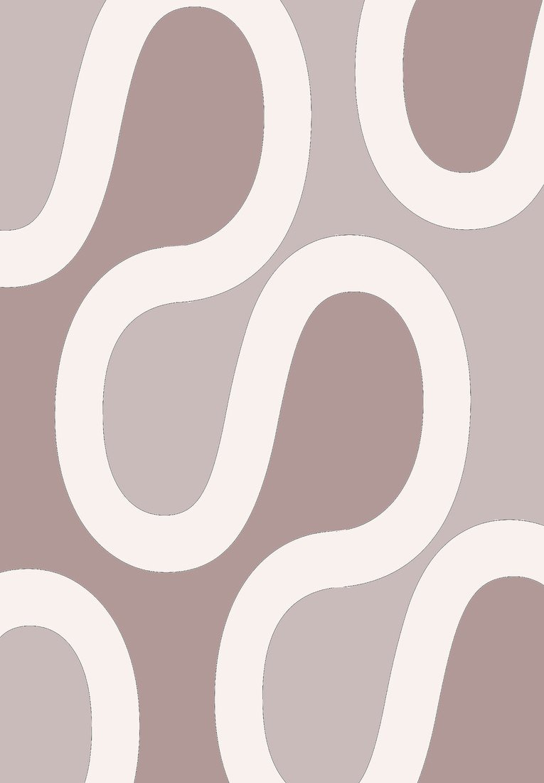 GDmats koberce Designový kusový koberec River od Jindřicha Lípy - 120x170 cm Béžová