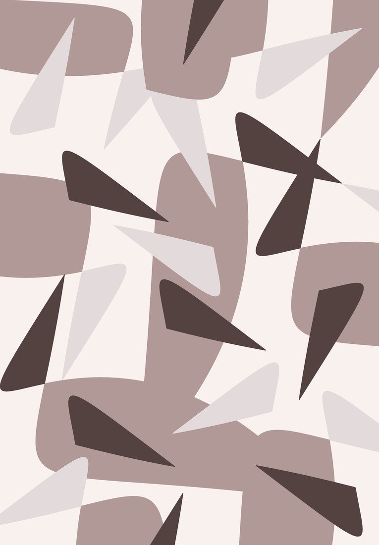 GDmats koberce Designový kusový koberec Shards od Jindřicha Lípy - 120x170 cm Béžová