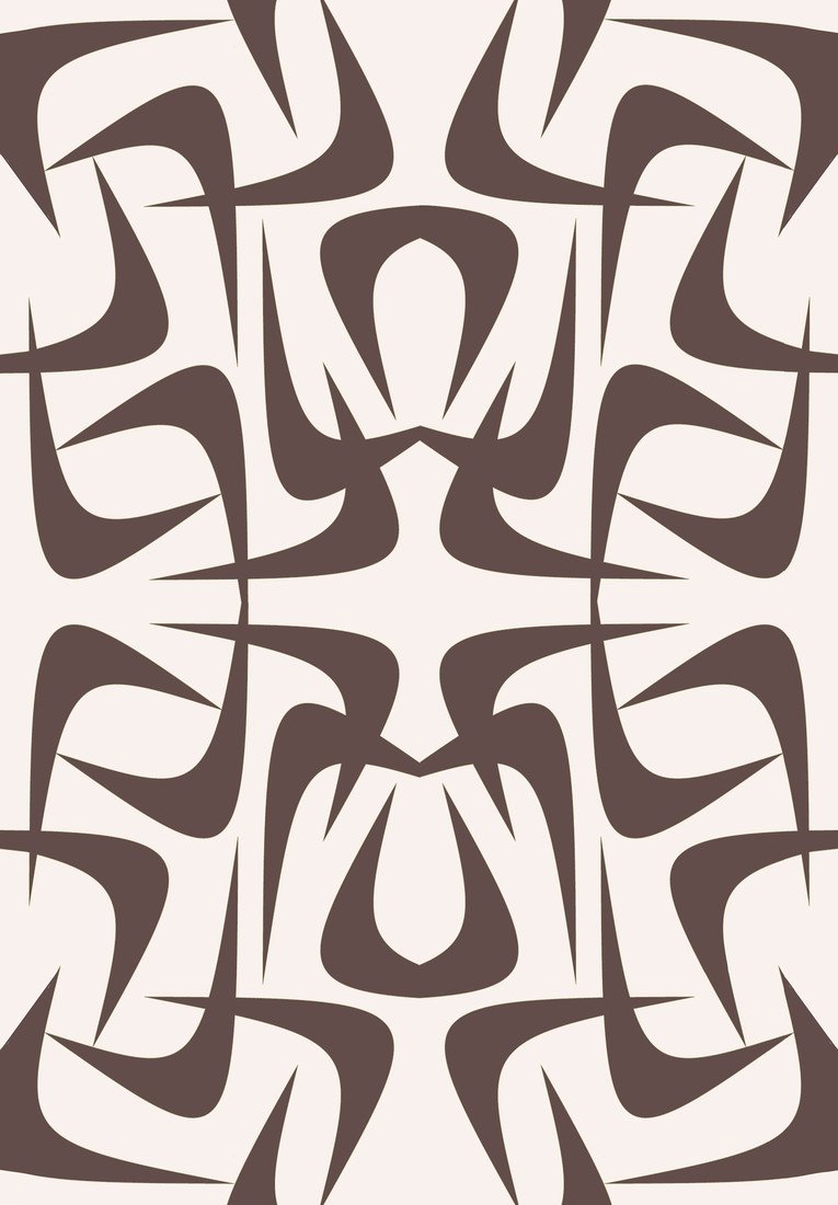 GDmats koberce Designový kusový koberec Shield od Jindřicha Lípy - 120x170 cm Béžová