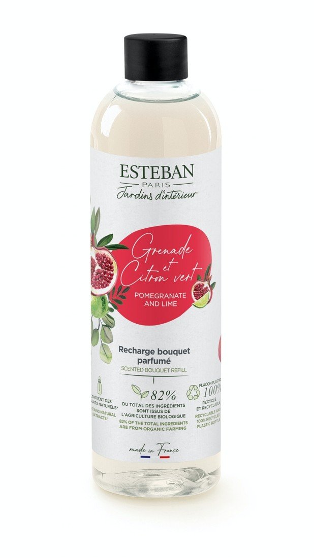Esteban Paris Parfums  ESTEBAN - NÁPLŇ DO DIFUZÉRU 250 ML - NATURE - pomegranate and lime 250 ml