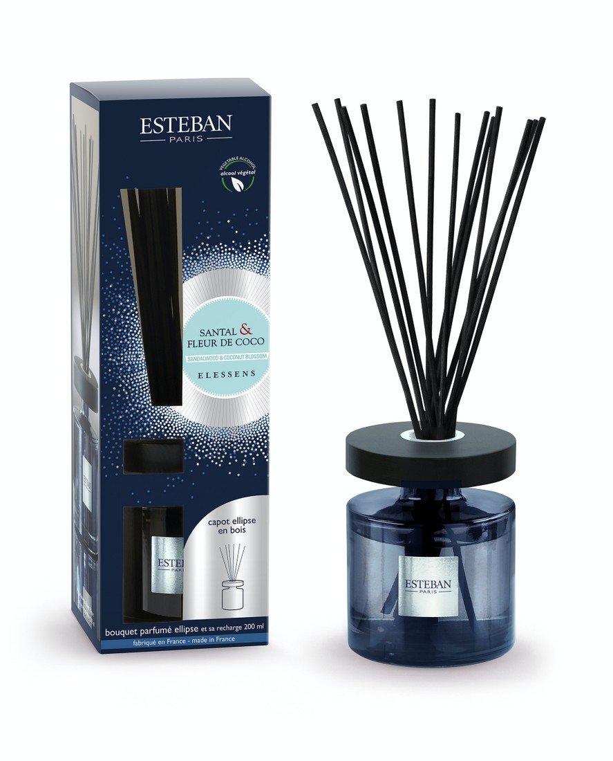 Esteban Paris Parfums  ESTEBAN - DIFUZÉR 200 ML - ELESSENCE - sandalwood & coconut blossom 200 ml