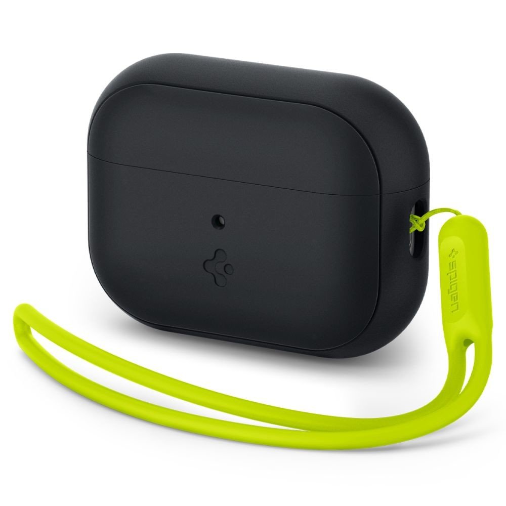 Pouzdro na sluchátka AirPods Pro - Spigen, Silicone Fit Strap Green