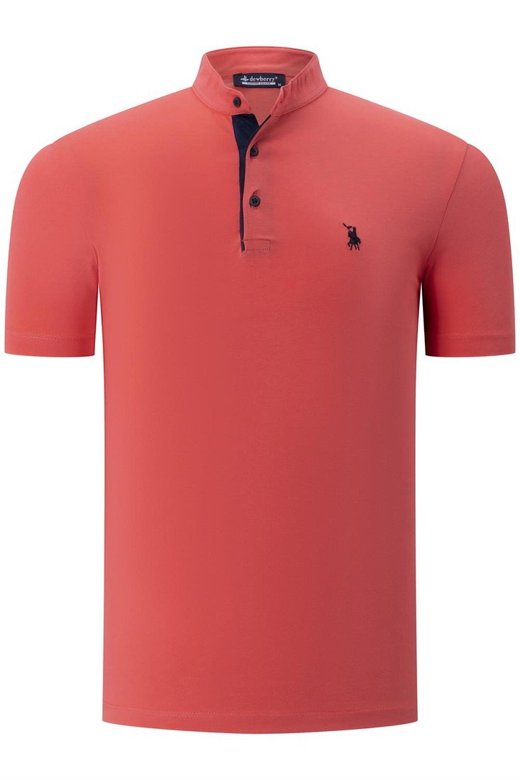 T8560 DEWBERRY T-SHIRT-PLAIN FUCHSIA