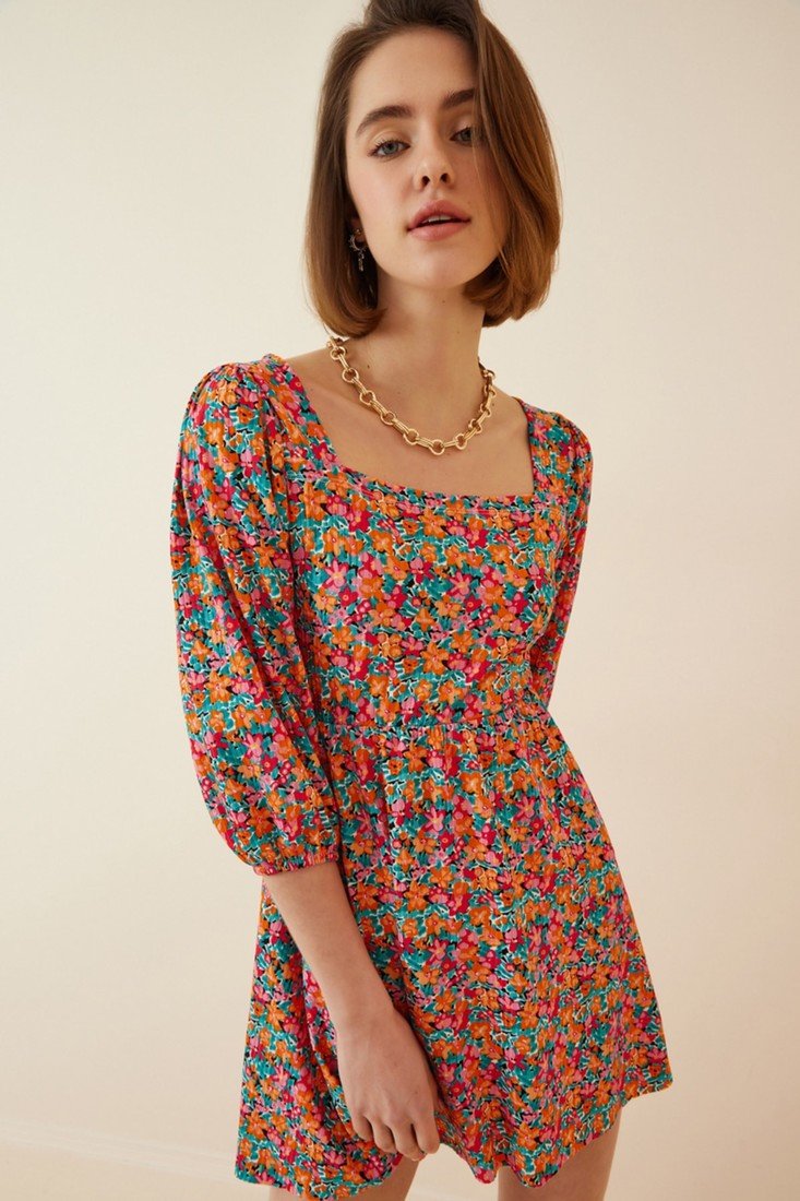 Happiness İstanbul Dress - Pink - A-line