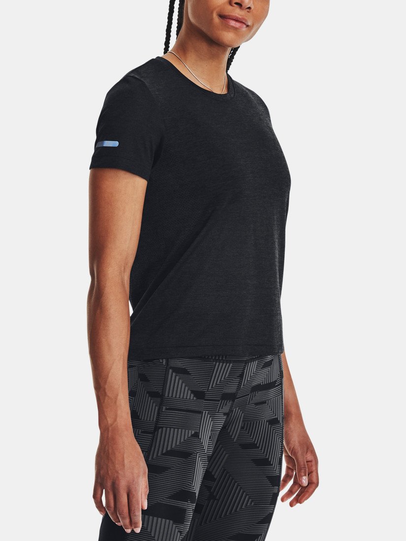 Under Armour Tričko UA Seamless Stride SS-BLK - Dámské