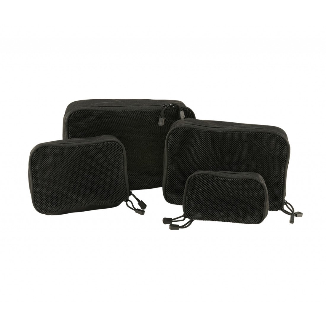 Sada 4 pouzder Brandit US Cooper Cubes - černá