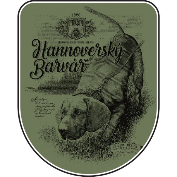 Samolepka Hannoverský barvář