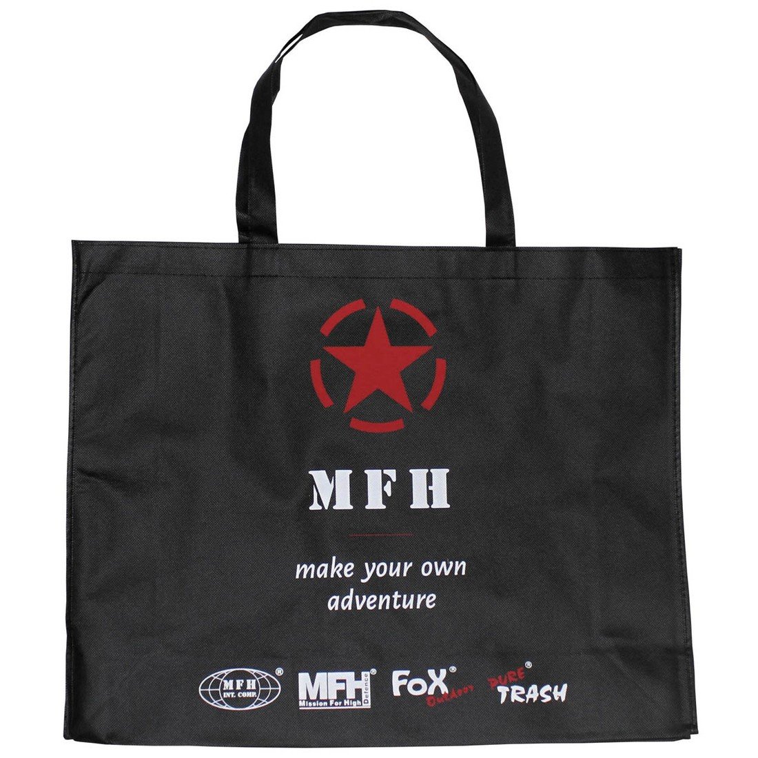 Taška s logem MFH velká - černá
