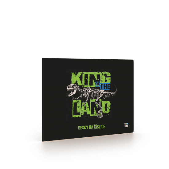 Karton P+P Desky na číslice - Premium dinosaurus - 1-16523