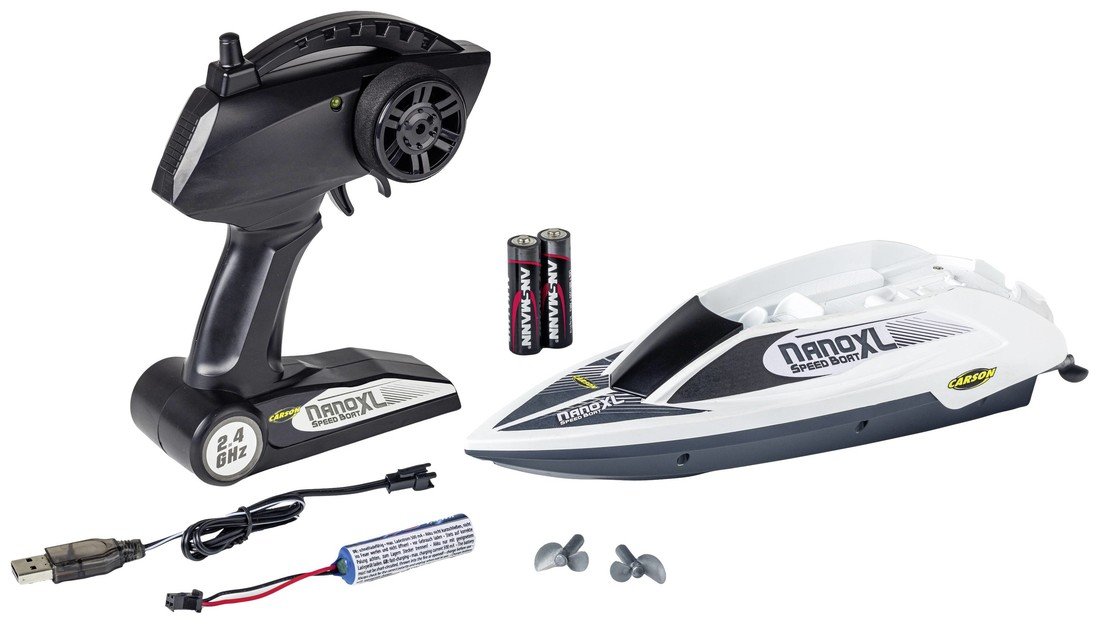 Carson Modellsport Speed Boat Nano XL RC model motorového člunu 100procent RtR 270 mm