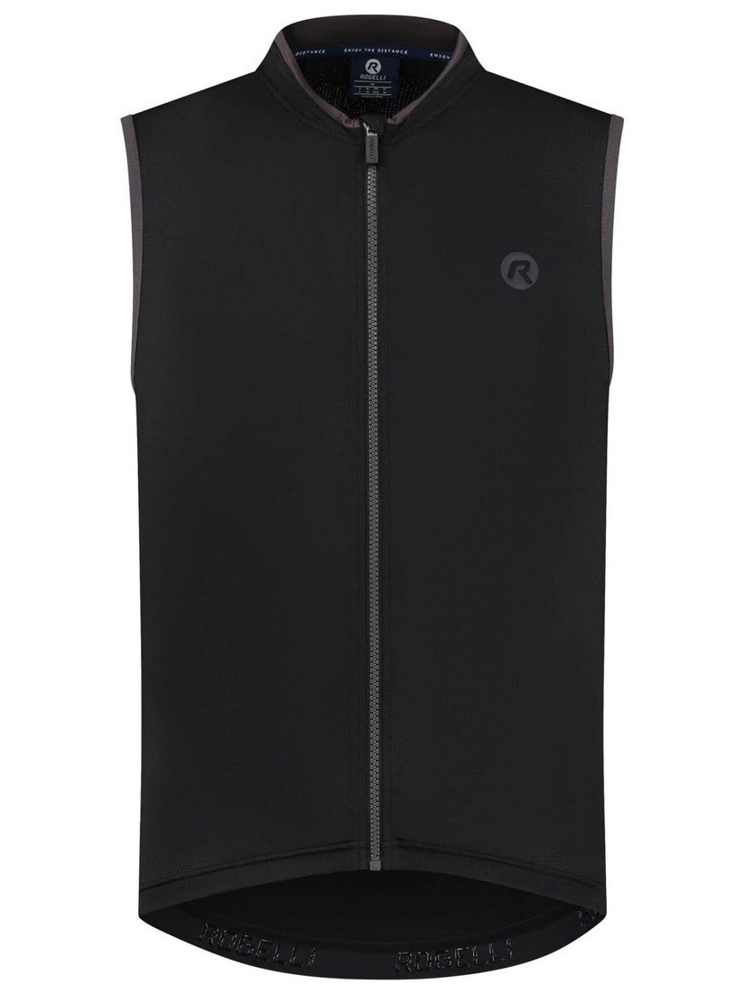 Dres na kolo Rogelli ESSENTIAL bez rukávů, černý L