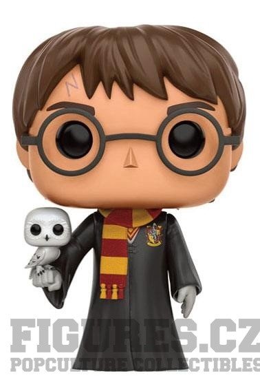 Funko | Harry Potter - POP! Movies Vinyl Figure Harry with Hedwig 9 cm