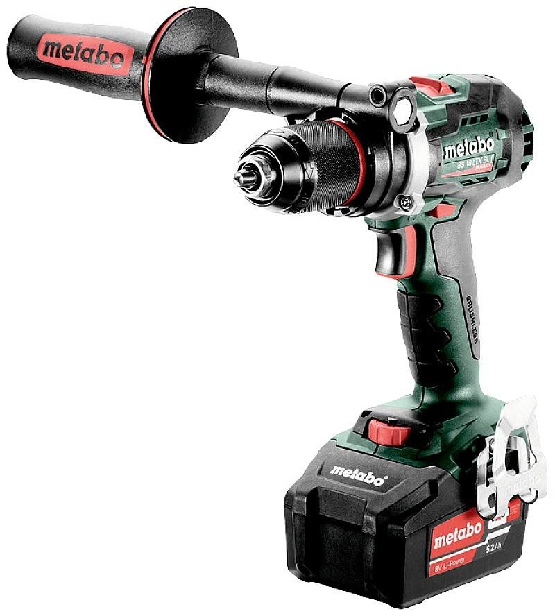 Metabo BS 18 LTX BL I 602358650 aku vrtací šroubovák  18 V 5.2 Ah Li-Ion akumulátor