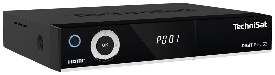 TechniSat DIGIT ISIO S3 satelitní HD přijímač Twin Tuner, ethernetová přípojka