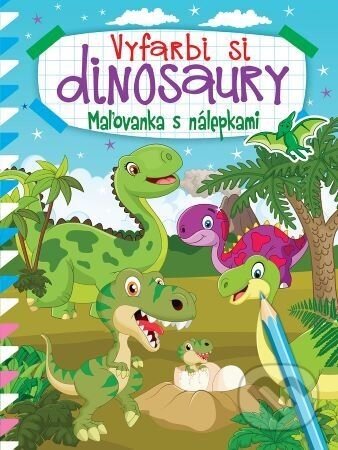 Vyfarbi si dinosaury - Foni book
