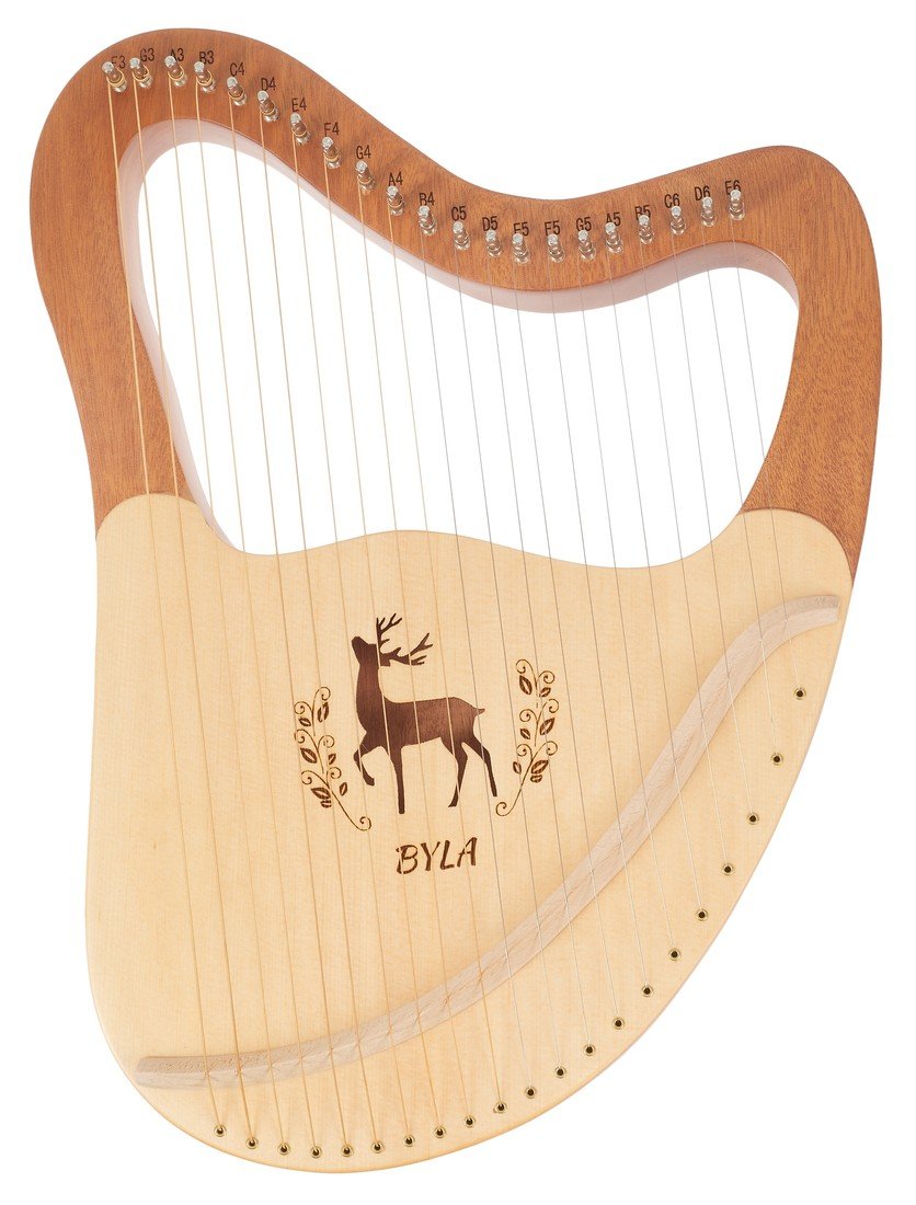 Cega Cega Lyre Harp 21 Strings Coffee