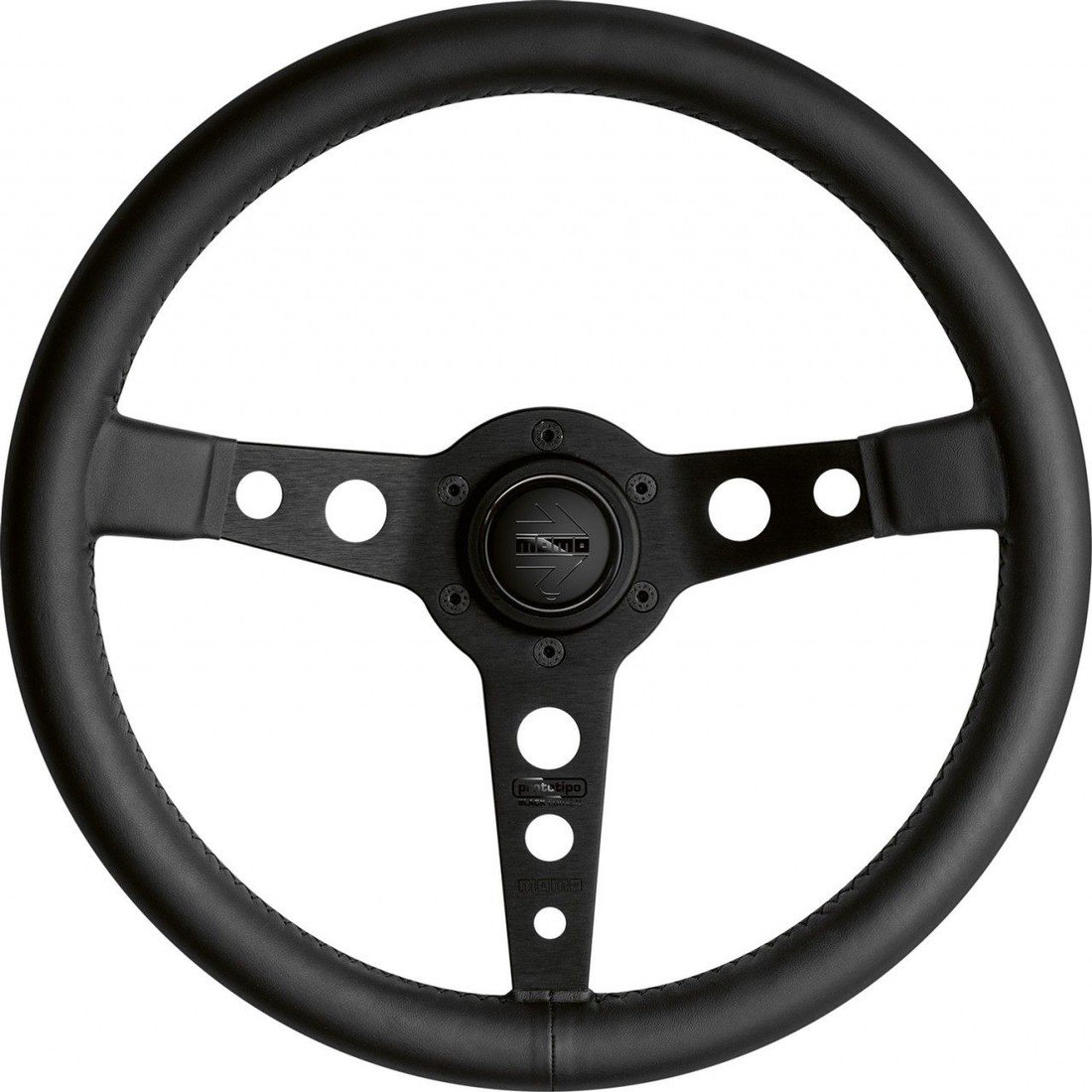 MOMO tuningový volant Prototipo Black Edition (kůže)