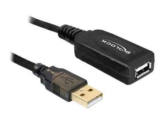 Delock USB 2.0 kabel, prodlužující A-A samec/samice 20m, aktivní