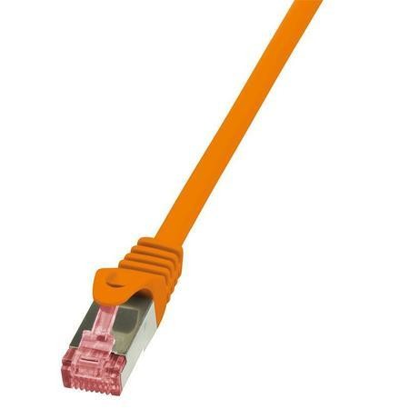 LOGILINK CQ2078S LOGILINK - Patch kabel Cat.6 S/FTP PIMF PrimeLine 5,00m oranžový