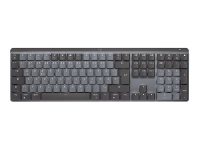 Logitech Master Series MX Mechanical Mini - Klávesnice - podsvícená - bezdrátový - Bluetooth LE - QWERTY - US mezinárodní - klávesový spínač: Clicky - grafit, 920-010782